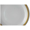 [45813765] Kuchenteller Dessertteller Frühstücksteller 19,7 cm Seltmann Weiden Vohenstrauß Grau Gold Dekor Bild 2