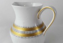 [45813778] Milchkännchen Seltmann Weiden Vohenstrauß Grau Gold Dekor gebraucht - sehr gut Bild 3