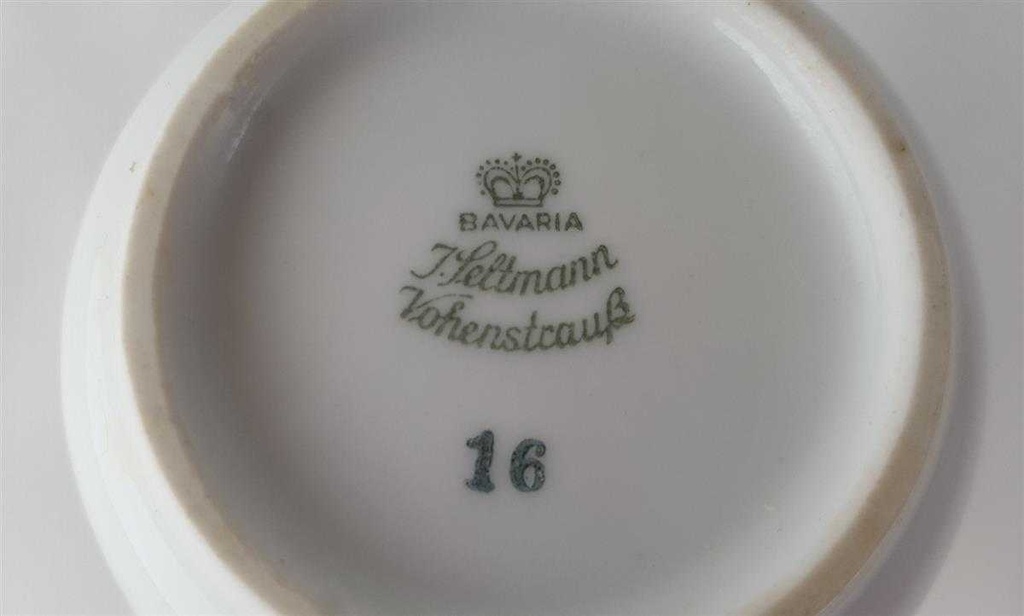 [45813778] Milchkännchen Seltmann Weiden Vohenstrauß Grau Gold Dekor gebraucht - sehr gut Bild 4