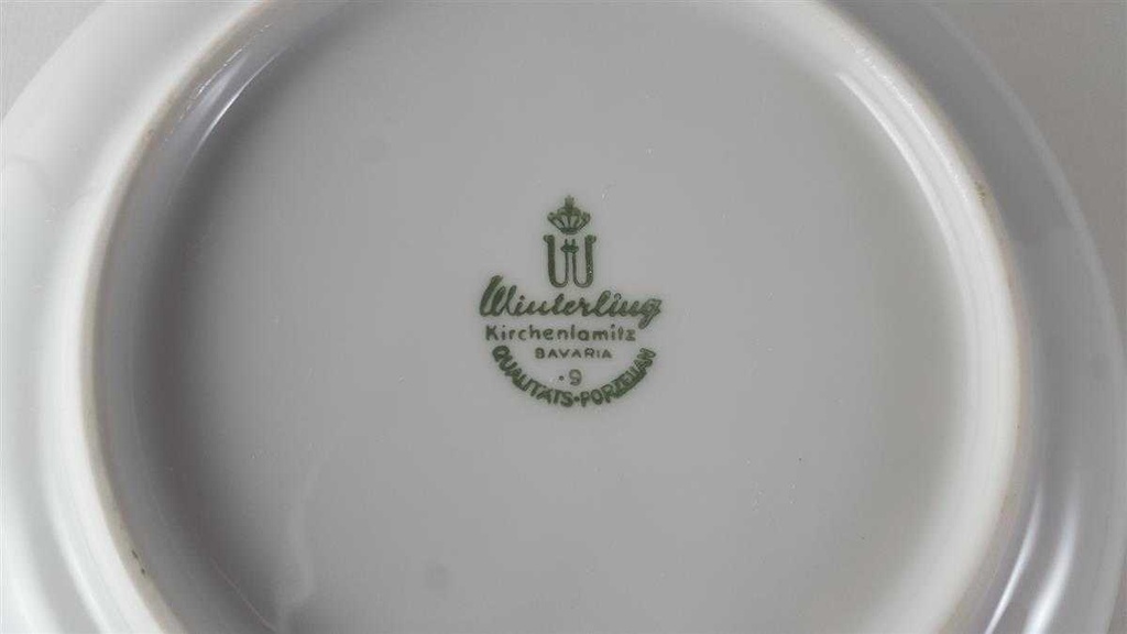[45813785] Servierschüssel 19,4 cm Winterling Kirchenlamitz Wildrose gebraucht - gut Bild 5