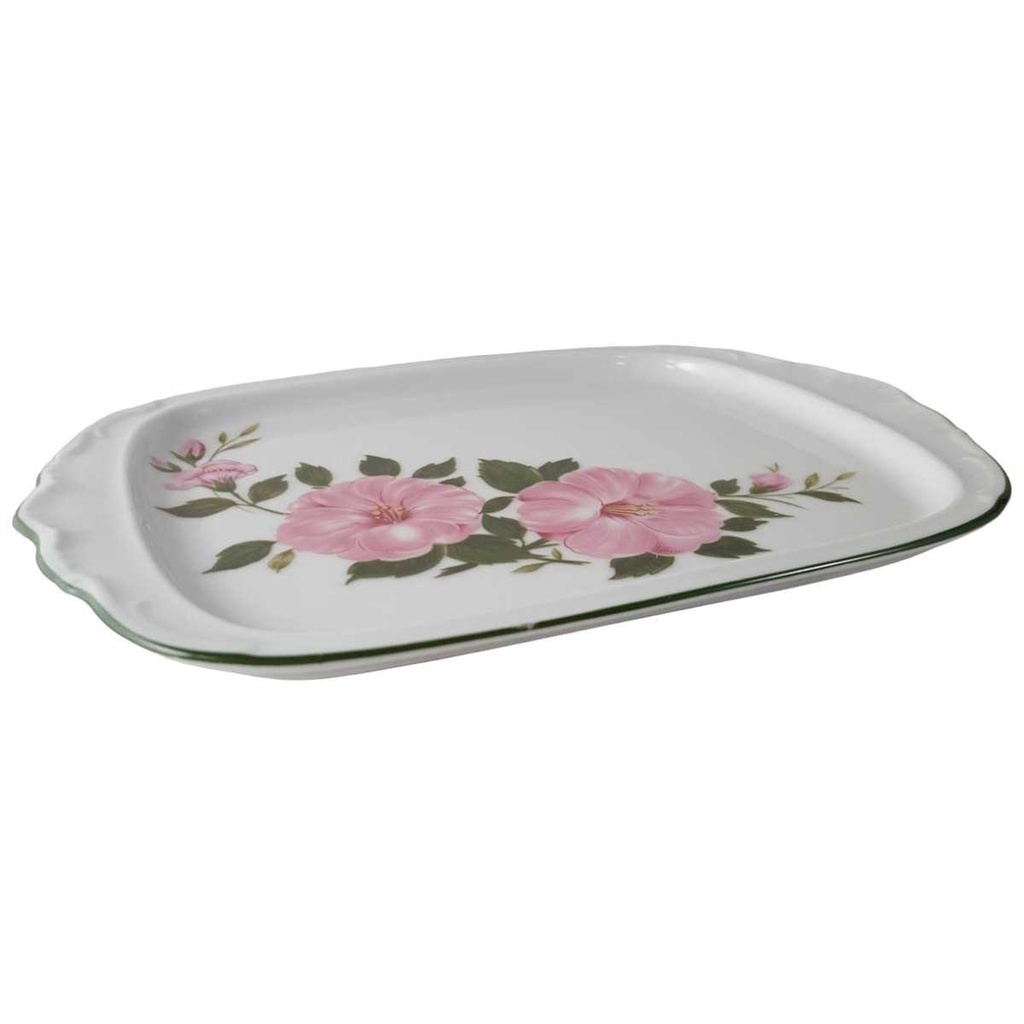 [45813795] Butterplatte Winterling Kirchenlamitz Wildrose gebraucht - sehr gut Bild 2