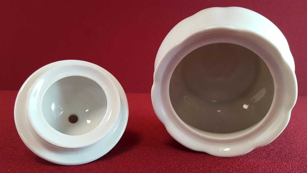 [45813796] Zuckerdose Mitterteich Form 110 Weiß gebraucht - sehr gut Bild 3