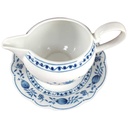 [458137978] Sauciere mit Teller 2tlg 0,45 L Kahla Zwiebelmuster gebraucht - gut Bild 2
