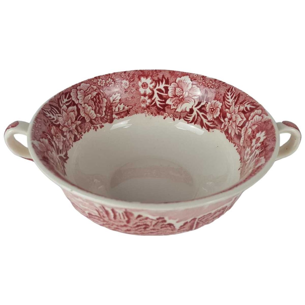 [458137994] Suppentasse Palissy Thames River Scenes Rot Bild 2