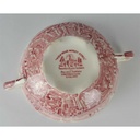 [458137994] Suppentasse Palissy Thames River Scenes Rot Bild 4