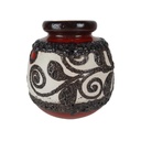 [458137998] Blumenvase Dekoratives Glas 19 cm Scheurich gebraucht - gut Bild 2