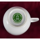 [458138000] Kaffeetasse Tasse mit Griff Marienbad Ingres Weiss Blumendekor Blumen gebraucht - sehr gut Bild 3