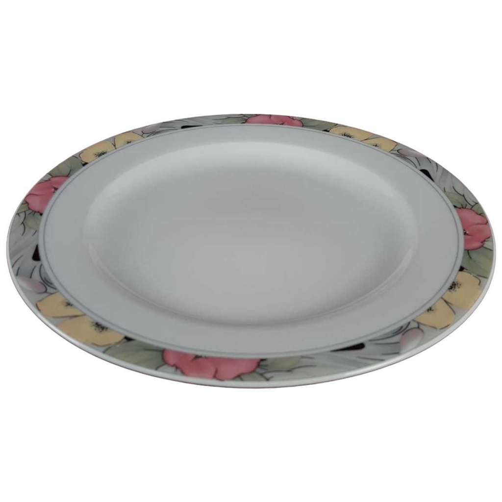 [458138004] Kuchenteller Dessertteller 19,8 cm Marienbad Ingres Weiss Blumendekor Blumen gebraucht - sehr gut Bild 2