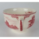 [458138014] Teetasse Tasse mit Innendekor Johnson Bros Old Britain Castles Rot Bild 4