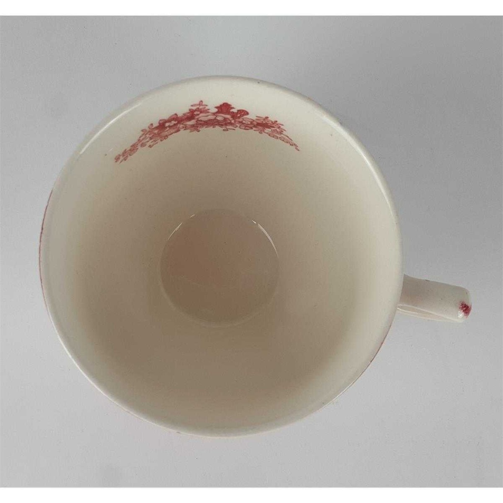 [458138014] Teetasse Tasse mit Innendekor Johnson Bros Old Britain Castles Rot Bild 6