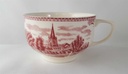[458138016] Teetasse mit Untertasse Tasse Johnson Bros Old Britain Castles Rot Bild 3