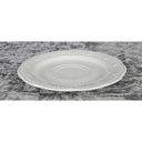 [458138019] Untertasse für Kaffee 15 cm Karolina Fine Royal Weiß gebraucht - gut Bild 3