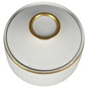 [458138026] Zuckerdose Goldrand Zeh Scherzer Rillenrelief 1680 gebraucht - sehr gut Bild 2