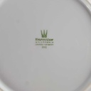 [2119010] 5er Set Kuchenteller Dessertteller Goldrand 19,9 cm Bareuther Waldsassen Form 640 Reliefdekor gebraucht - gut Bild 5