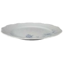 [458138031] Speiseteller Essteller 24,5 cm Mitterteich Form 2000 Blaue Blumen gebraucht - akzeptabel Bild 2