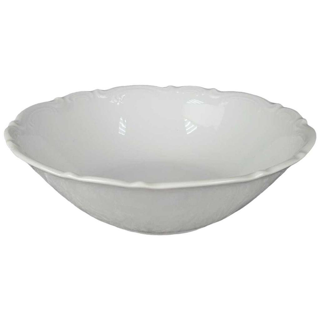 [458138033] Schüssel 22,4 cm Mitterteich Form 2000 Blaue Blumen gebraucht - gut Bild 2