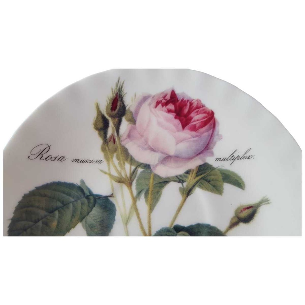 [45813817] Untertasse für Kaffee 15,1 cm Roy Kirkham Redoute Roses England gebraucht - sehr gut Bild 2
