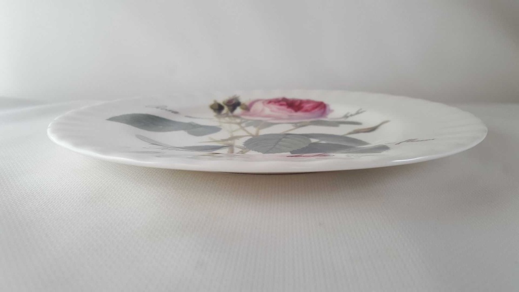 [45813818] Kuchenteller 20,7 cm Roy Kirkham Redoute Roses England gebraucht - gut Bild 6