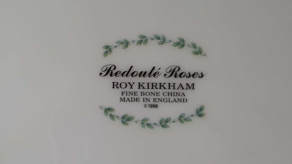 [45813818] Kuchenteller 20,7 cm Roy Kirkham Redoute Roses England gebraucht - gut Bild 8