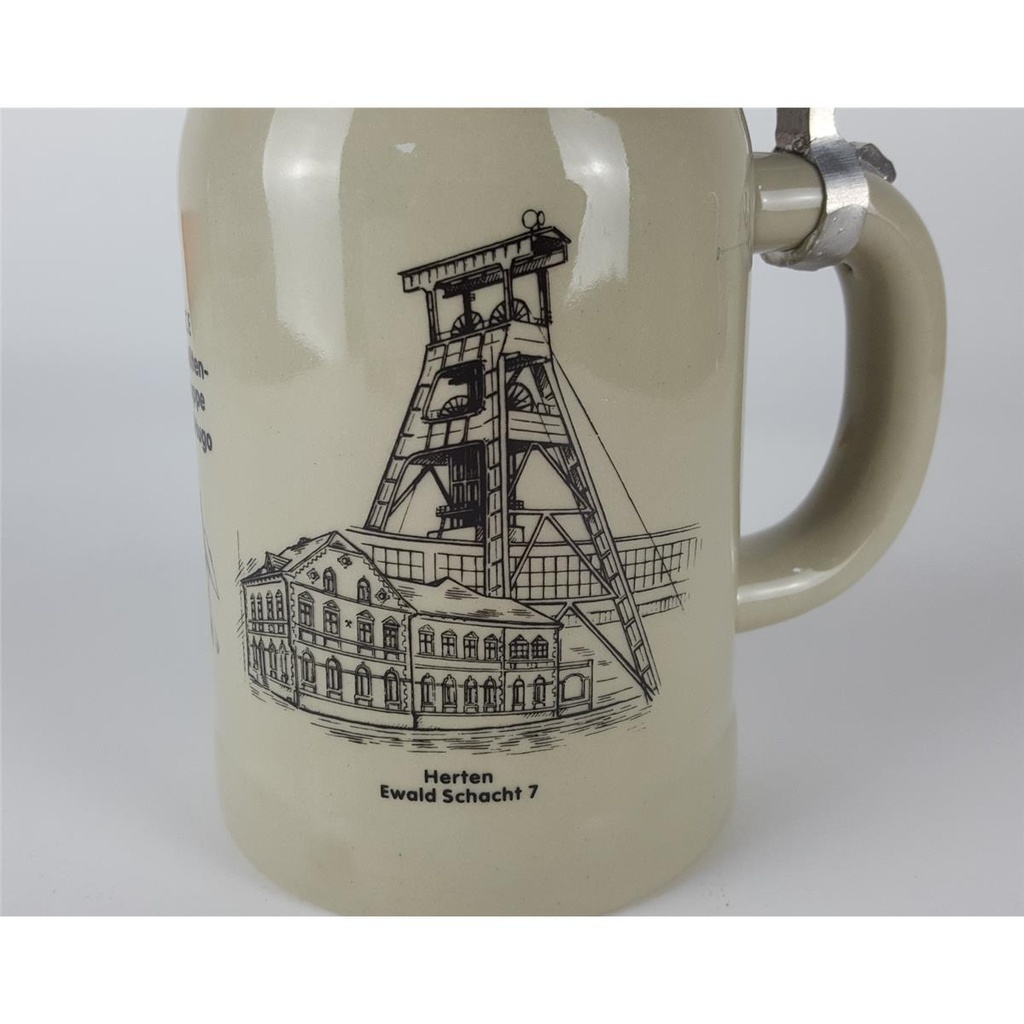 [2119011] Bierkrug 16 cm WS Keramik gebraucht - gut Bild 4