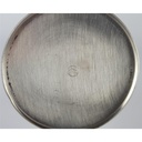 [2119013] BMF Keramik Bierkrug Bierseidel mit Zinndeckel Blumendekor H 16,2 cm Bild 6