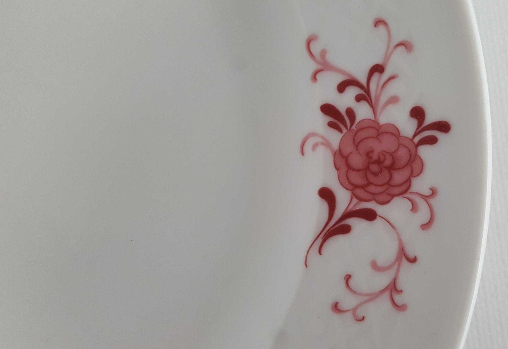 [458138194] Kuchenteller Dessertteller 19,3 cm Seltmann Weiden Annabell rote Blüte 26043 Bild 3