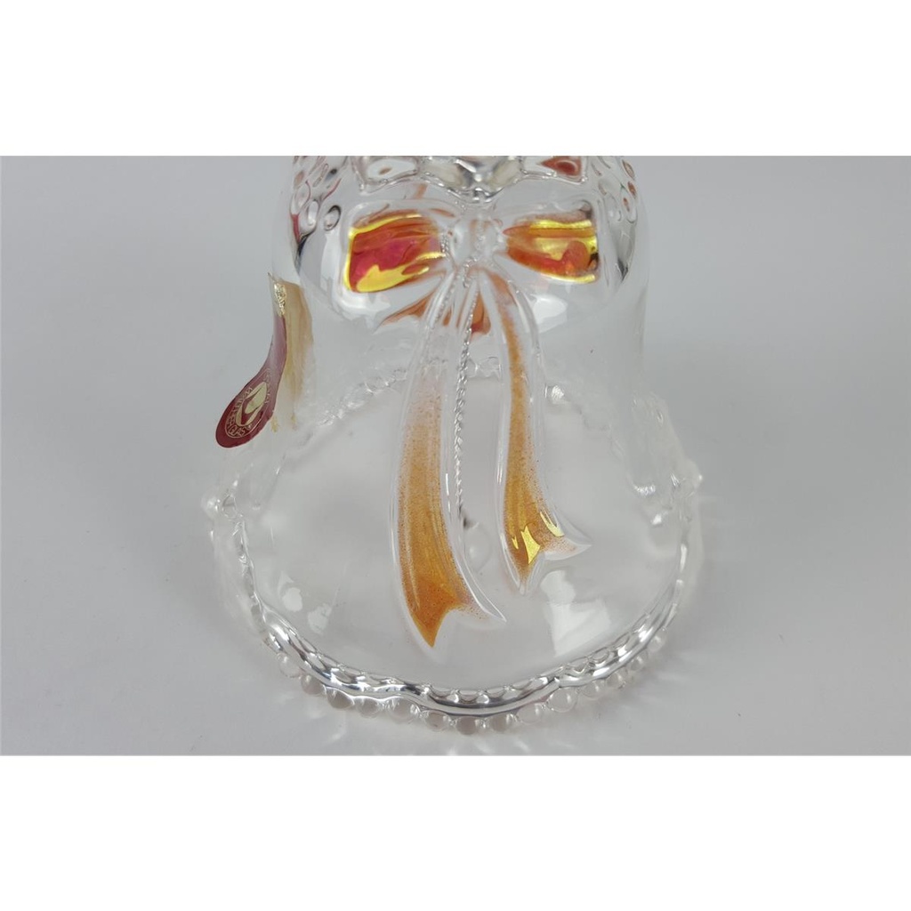 [458138206] Deko Glocke 10,8 cm Original Walther Glas gebraucht - gut Bild 2