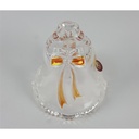 [458138206] Deko Glocke 10,8 cm Original Walther Glas gebraucht - gut Bild 5