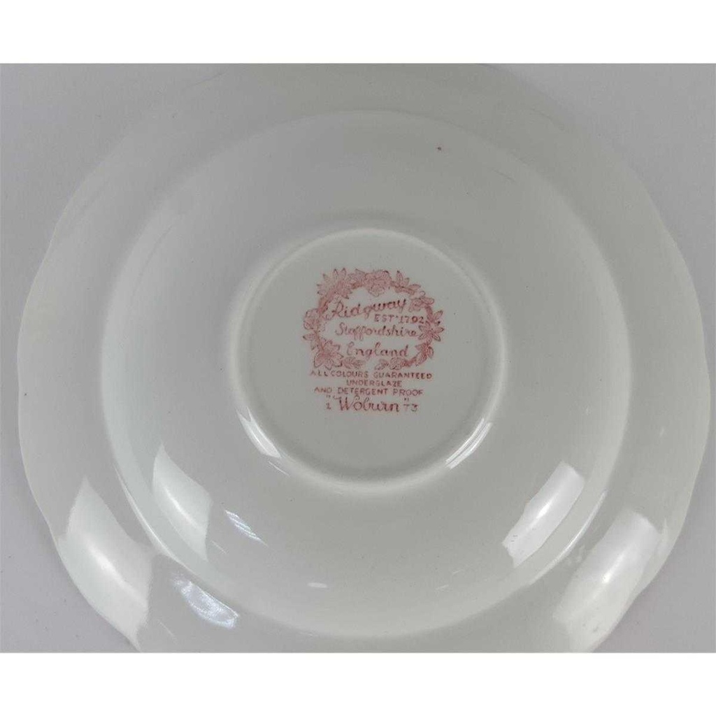 [458138209] Untertasse für Kaffee 14,9 cm Ridgway Woburn gebraucht - sehr gut Bild 3