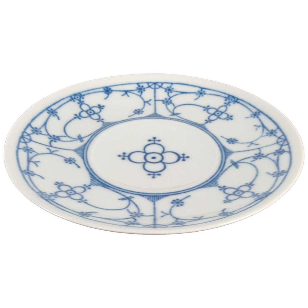 [458138212] Untertasse für Kaffee Tee Bareuther Indisch Blau Strohblume Bild 2