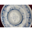 [458138212] Untertasse für Kaffee Tee Bareuther Indisch Blau Strohblume Bild 3