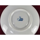 [458138212] Untertasse für Kaffee Tee Bareuther Indisch Blau Strohblume Bild 4