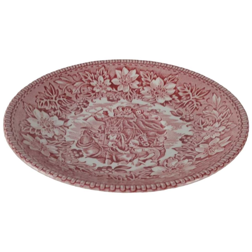 [458138234] Untertasse für Kaffee 14,5 cm Royal Tudor Coaching Taverns Rot Bild 2