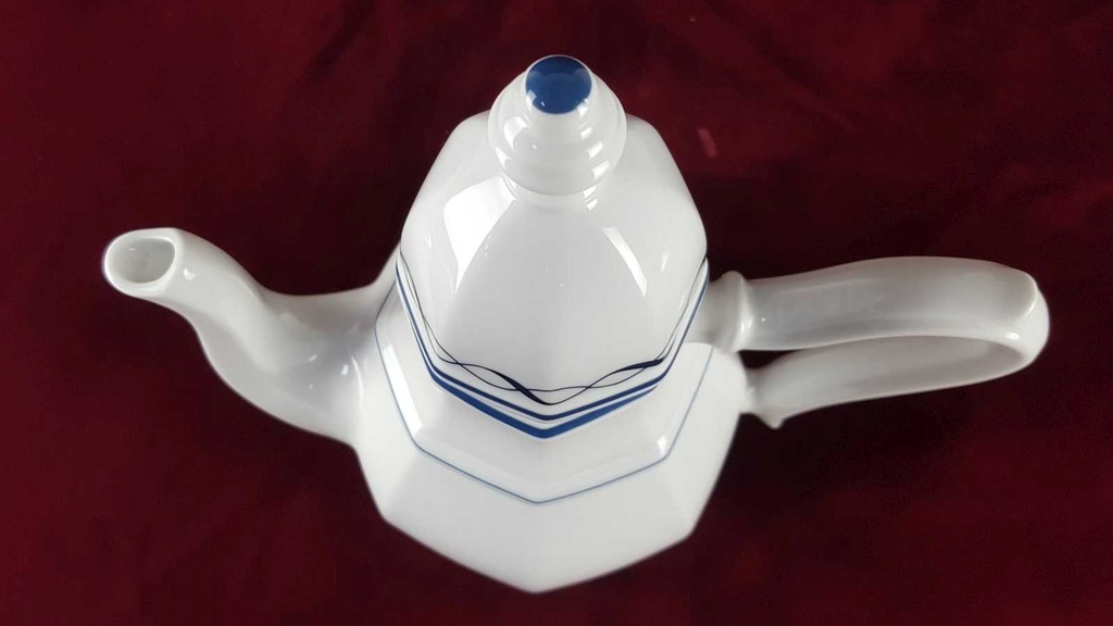 [458138235] Kaffeekanne 1,2 L Villeroy & Boch Gallo Leonardo Bistro Weiß gebraucht - sehr gut Bild 7
