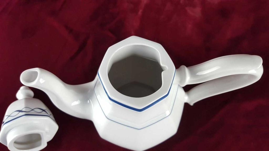 [458138235] Kaffeekanne 1,2 L Villeroy & Boch Gallo Leonardo Bistro Weiß gebraucht - sehr gut Bild 8