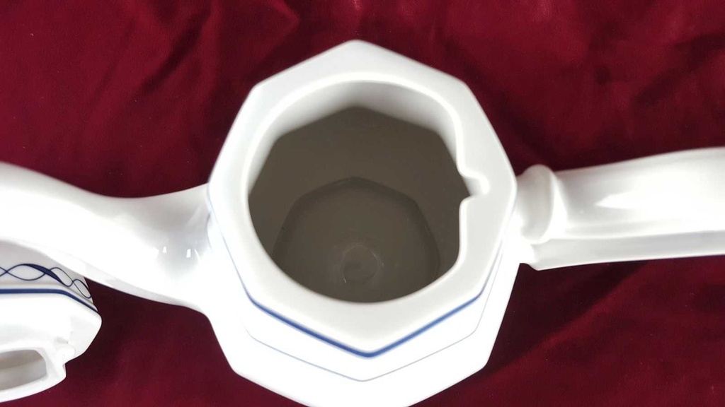 [458138235] Kaffeekanne 1,2 L Villeroy & Boch Gallo Leonardo Bistro Weiß gebraucht - sehr gut Bild 9