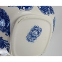 [458138236] Schüssel Ragoutterrine mit Henkeln Deckel 1,8 L Royal Sphinx Maastricht Old England Blau gebraucht - sehr gut Bild 5