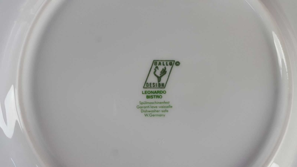 [458138237] Kuchenteller Dessertteller Villeroy & Boch Gallo Leonardo Bistro Weiß gebraucht - sehr gut Bild 4