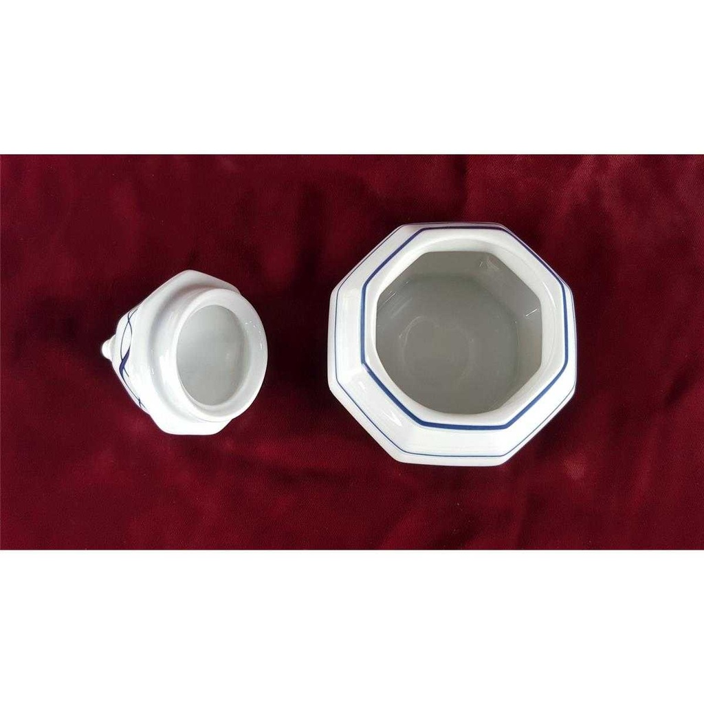 [458138238] Zuckerdose 0,2 L Villeroy & Boch Gallo Leonardo Bistro Weiß gebraucht - sehr gut Bild 3