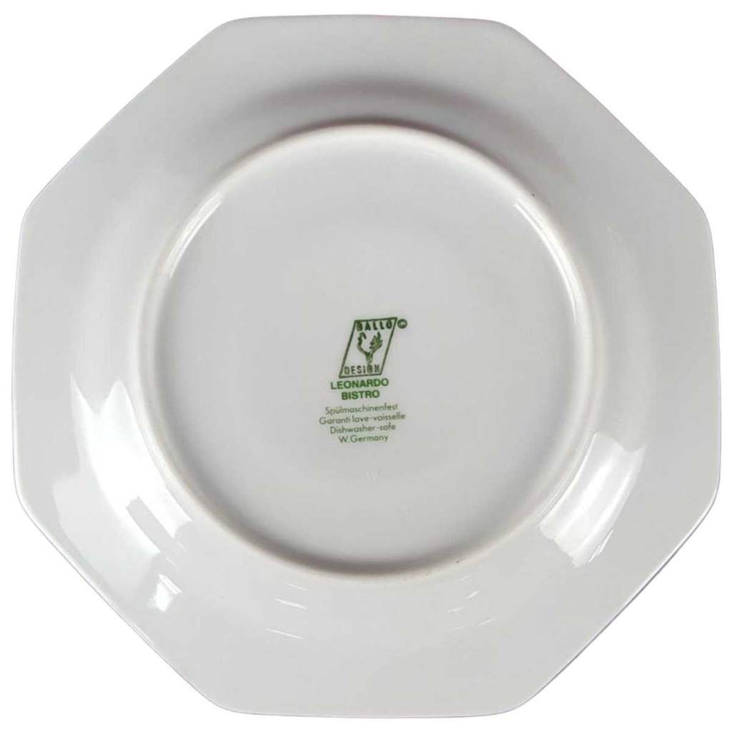 [458138241] Untertasse für Kaffee Villeroy & Boch Gallo Leonardo Bistro Weiß gebraucht - sehr gut Bild 2