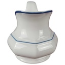 [458138243] Milchkännchen Villeroy & Boch Gallo Leonardo Bistro Weiß Blau gebraucht - sehr gut Bild 2