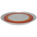 [458138244] Kuchenteller Dessertteller 19,5 cm Winterling Marktleuthen Retro Rot Orange Bild 2