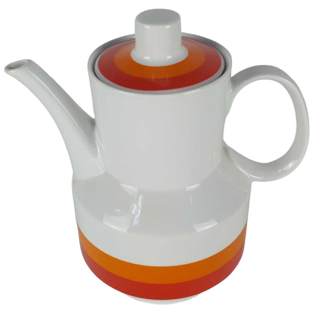 [458138245] Kaffeekanne 1,5 L Winterling Marktleuthen Retro Rot Orange gebraucht - gut Bild 2