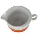 [458138247] Milchkännchen 0,2 L Winterling Marktleuthen Retro Rot Orange gebraucht - gut Bild 2