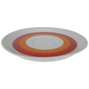 [458138250] Untertasse für Kaffee 14,5 cm Winterling Marktleuthen Retro Rot Orange gebraucht - gut Bild 2