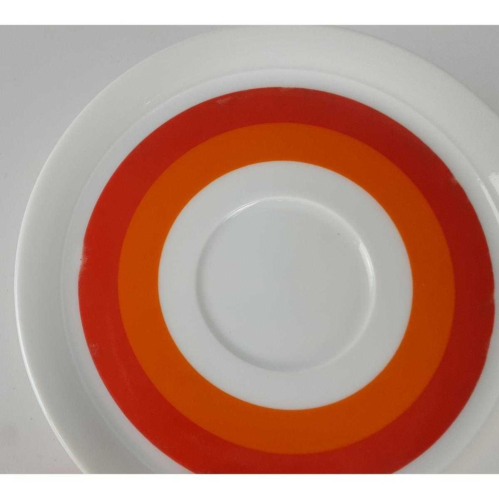 [458138251] Kaffeetasse mit Untertasse Tasse Winterling Marktleuthen Retro Rot Orange Bild 10