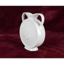 [458138253] Vase Blumenvase 16,2 cm Seltmann Weiden Weiß gebraucht - sehr gut Bild 4