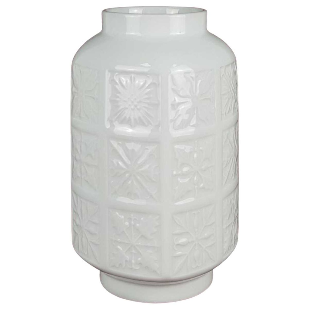 [458138255] Vase Blumenvase 19,2 cm Edelstein Bavaria Weiß gebraucht - sehr gut Bild 2