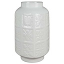 [458138255] Vase Blumenvase 19,2 cm Edelstein Bavaria Weiß gebraucht - sehr gut Bild 2
