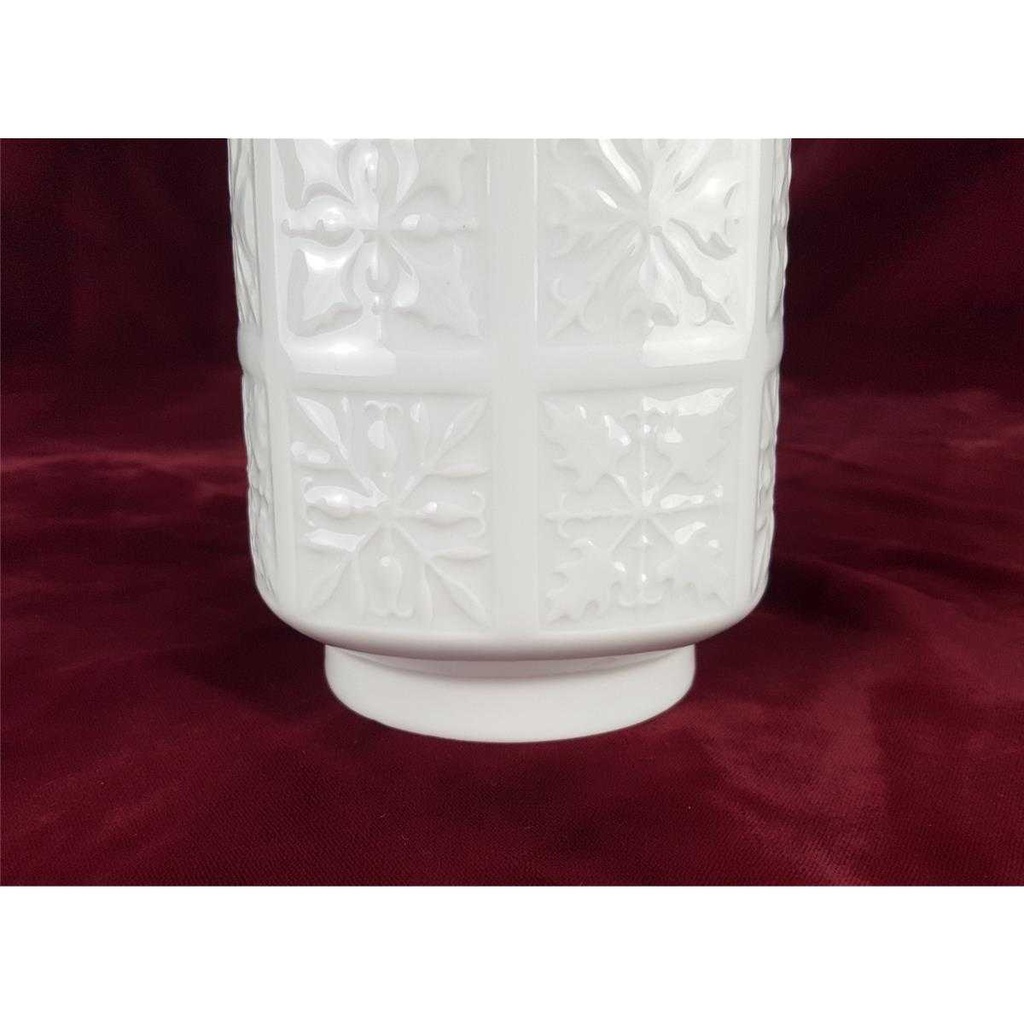 [458138255] Vase Blumenvase 19,2 cm Edelstein Bavaria Weiß gebraucht - sehr gut Bild 3